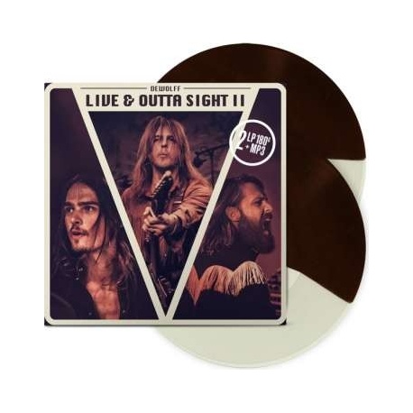 DeWolff: Live & Outta Sight II (180g) (Limited Edition) (Brown Cream Split Vinyl)