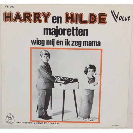 Harry en Hilde - Majoretten / Wieg Mij en ik zeg mama