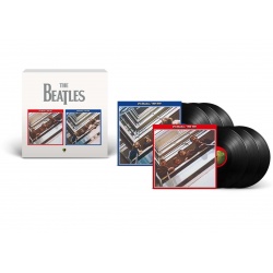 Beatles Box 2023 rood en blauw 6 LP's