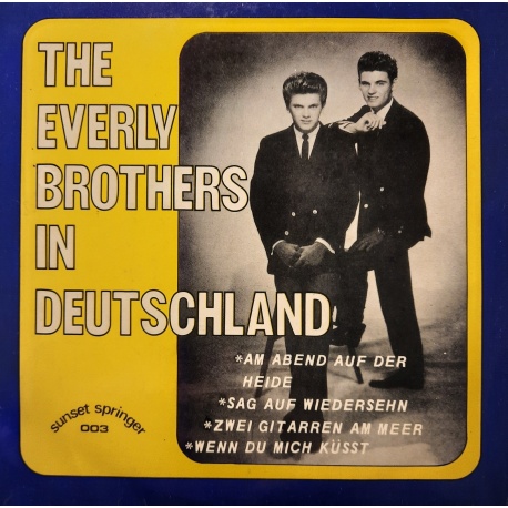 Everly Brothers - In Deutschland (geel-blauw)